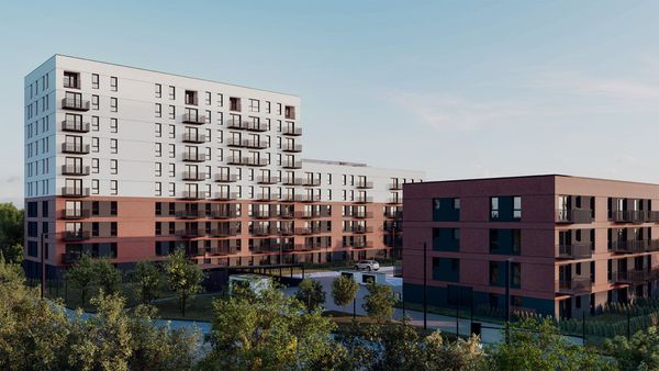 Rzut Murapol Corfa - Mieszkanie na sprzedaż, Katowice, Wełnowiec-Józefowiec, 505716  PLN