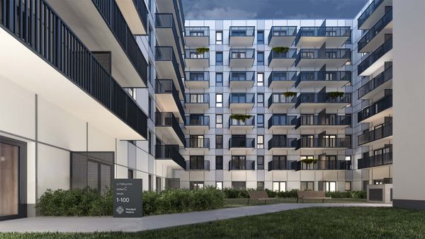Rzut  Murapol Motivo - Mieszkanie na sprzedaż, Wrocław, Fabryczna, 431338  PLN