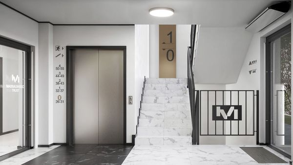Rzut Massalskiego Trust - Mieszkanie na sprzedaż, Kielce, Ślichowice, 521666  PLN