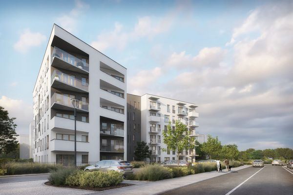 Rzut Wiślane Klimaty - Mieszkanie na sprzedaż, Kraków, Podgórze, 488048  PLN