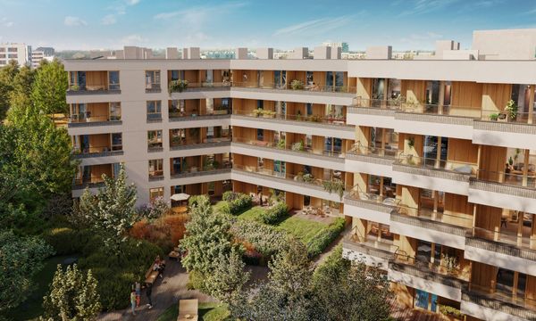 Rzut Sady Żoliborz II - Mieszkanie na sprzedaż, Warszawa, Żoliborz, 1357000  PLN