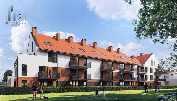 Rzut Mickiewicza 21 Residence - Mieszkanie na sprzedaż, inne, 607335  PLN