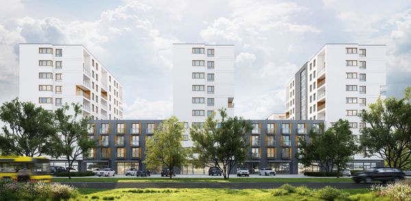 Rzut [Warszawa] Osiedle "Nocznickiego 29" - Mieszkanie na sprzedaż, Warszawa, Bielany