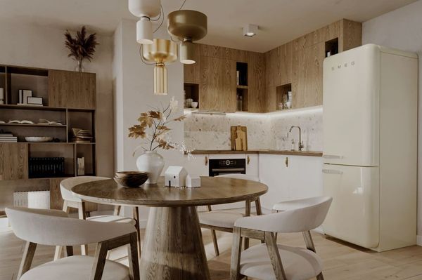 Rzut Kopalniana - Mieszkanie na sprzedaż, Katowice, Bogucice, 600930  PLN