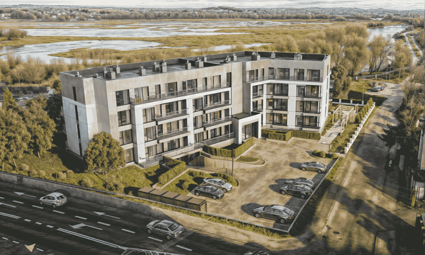 Rzut Apartamenty nad Narwią - Mieszkanie na sprzedaż, Łomża, Stare Miasto