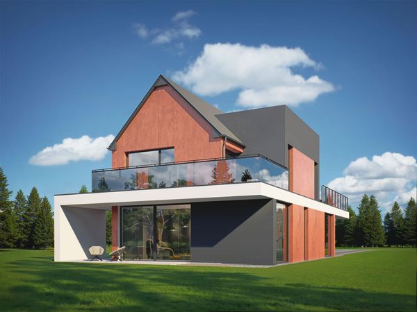 Rzut Mników Zielona Dolina - Dom na sprzedaż, inne, 2588000  PLN