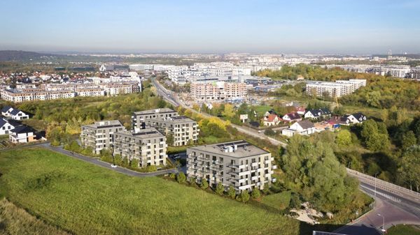 Rzut Tutaj Bunscha - Mieszkanie na sprzedaż, Kraków, Dębniki, 956448  PLN