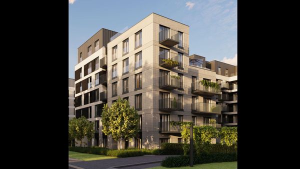 Rzut [Kraków] Osiedle "Fi" - Mieszkanie na sprzedaż, Kraków, Podgórze, 883291  PLN