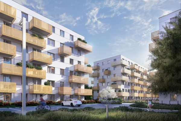 Rzut Moja Retkinia - Mieszkanie na sprzedaż, Łódź, Polesie, 442929  PLN