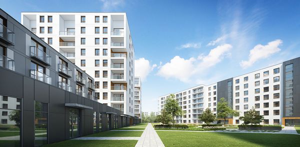 Rzut [Warszawa] Osiedle "Nocznickiego 29" - Mieszkanie na sprzedaż, Warszawa, Bielany