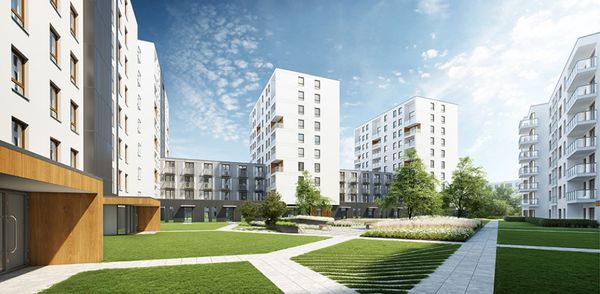 Rzut [Warszawa] Osiedle "Nocznickiego 29" - Mieszkanie na sprzedaż, Warszawa, Bielany