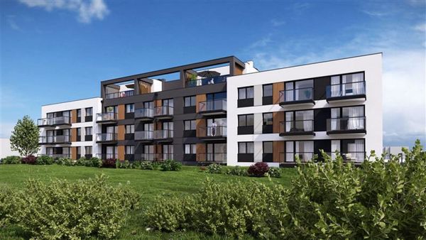 Rzut Apartamenty Opolczyka - Mieszkanie na sprzedaż, Łódź, Widzew, 542142  PLN