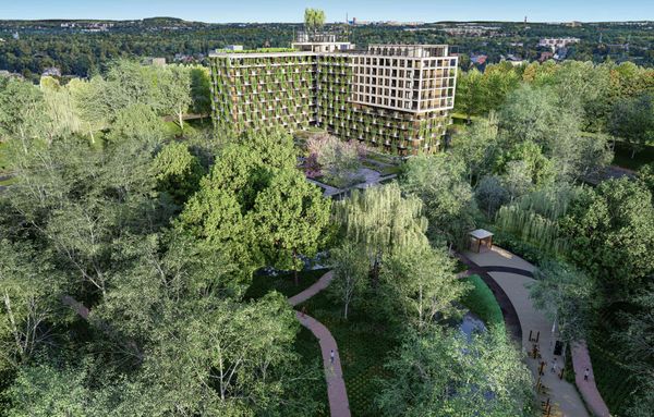 Rzut Semiramis - Mieszkanie na sprzedaż, Katowice, Bogucice, 553850  PLN