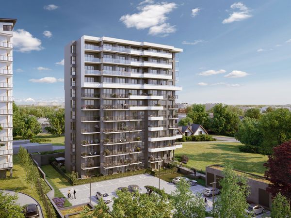 Rzut Osiedle przy Malborskiej - Mieszkanie na sprzedaż, Kraków, Podgórze Duchackie, 738375  PLN