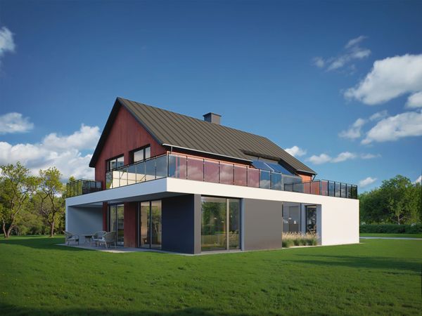 Rzut Mników Zielona Dolina - Dom na sprzedaż, inne, 3109000  PLN