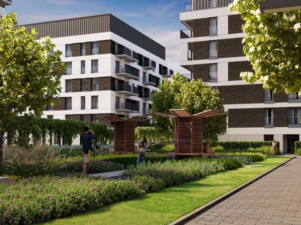 Rzut [Kraków] Osiedle "Fi" - Mieszkanie na sprzedaż, Kraków, Podgórze, 1013864  PLN