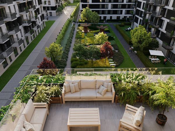 Rzut [Kraków] Osiedle "Fi" - Mieszkanie na sprzedaż, Kraków, Podgórze, 993016  PLN