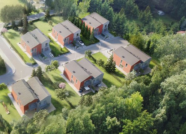 Rzut Osiedle Osowiecka - Dom na sprzedaż, inne, 1250000  PLN