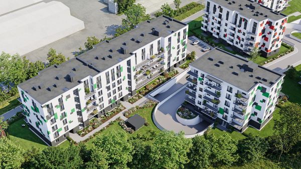 Rzut Centralna 51C - Mieszkanie na sprzedaż, Kraków, Czyżyny, 639426  PLN