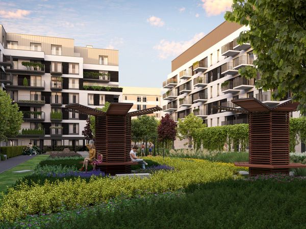 Rzut [Kraków] Osiedle "Fi" - Mieszkanie na sprzedaż, Kraków, Podgórze, 1234761  PLN