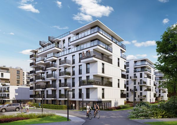 Rzut Apartamenty Park Matecznego - Mieszkanie na sprzedaż, Kraków, Podgórze, 1077131  PLN