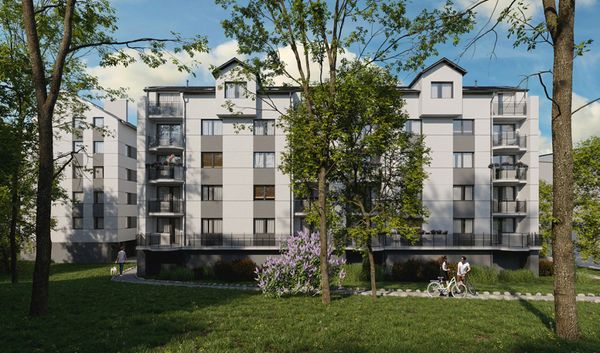 Rzut Leśny Zakątek - Mieszkanie na sprzedaż, Ruda Śląska, Kochłowice, 433769  PLN