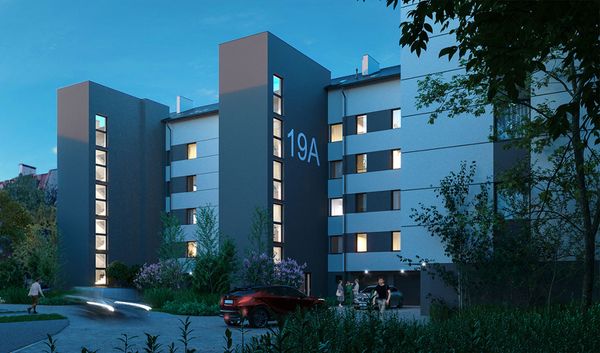 Rzut Leśny Zakątek - Mieszkanie na sprzedaż, Ruda Śląska, Kochłowice, 514566  PLN