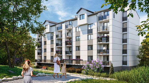 Rzut Leśny Zakątek - Mieszkanie na sprzedaż, Ruda Śląska, Kochłowice, 513236  PLN