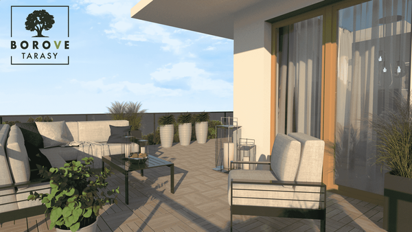 Rzut Borove Tarasy - Mieszkanie na sprzedaż, inne, 381522  PLN