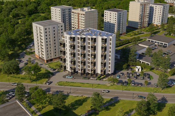 Rzut Karliczka - Mieszkanie na sprzedaż, Katowice, Giszowiec, 363998  PLN