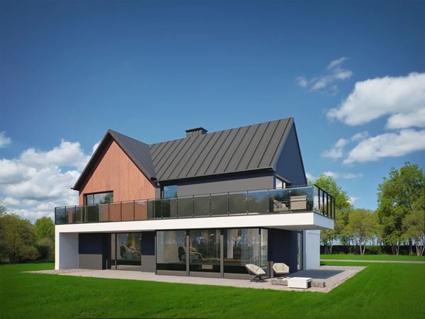 Rzut Mników Zielona Dolina - Dom na sprzedaż, inne, 2204000  PLN