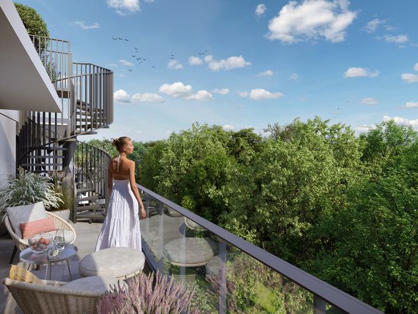 Rzut Apartamenty Park Matecznego - Mieszkanie na sprzedaż, Kraków, Podgórze, 1077131  PLN