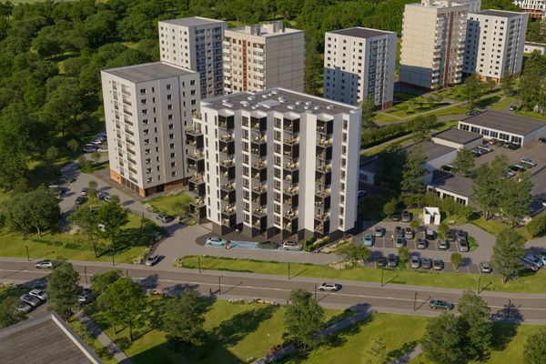 Rzut Karliczka - Mieszkanie na sprzedaż, Katowice, Giszowiec, 294975  PLN