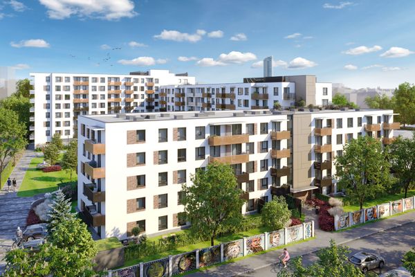 Rzut Hubska 100 - Mieszkanie na sprzedaż, Wrocław, Krzyki, 696312  PLN