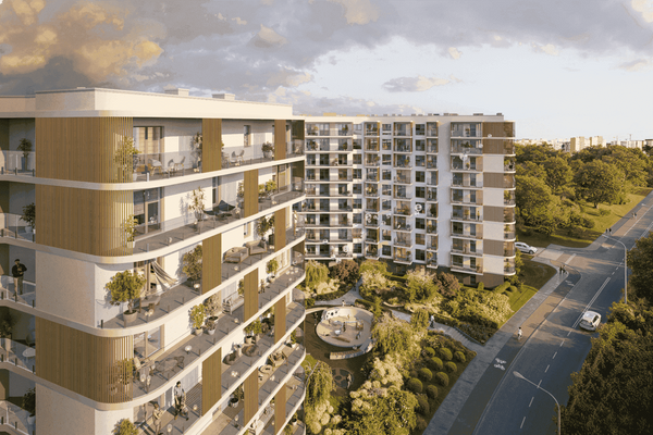 Rzut Mieszkaj w Mieście – Przy Bonarce - Mieszkanie na sprzedaż, Kraków, Podgórze Duchackie, 972000  PLN