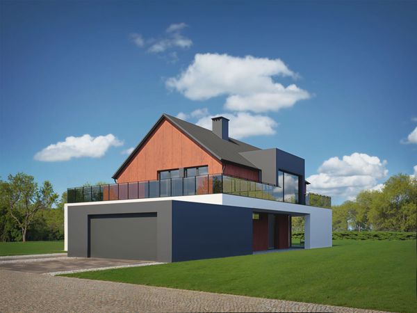 Rzut Mników Zielona Dolina - Dom na sprzedaż, inne, 3099000  PLN
