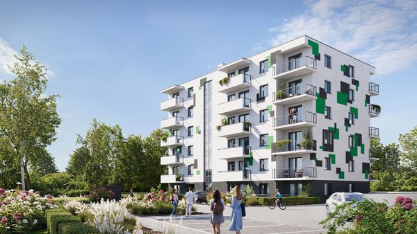 Rzut Centralna 51C - Mieszkanie na sprzedaż, Kraków, Czyżyny, 989521  PLN
