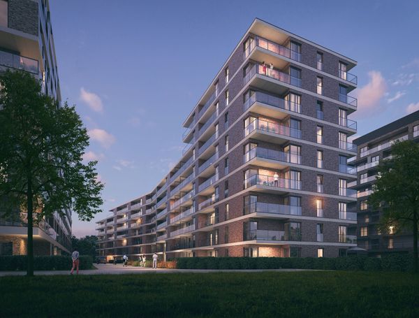 Rzut Wybrzeże Reymonta 3 - Mieszkanie na sprzedaż, Wrocław, Psie Pole, 614426  PLN
