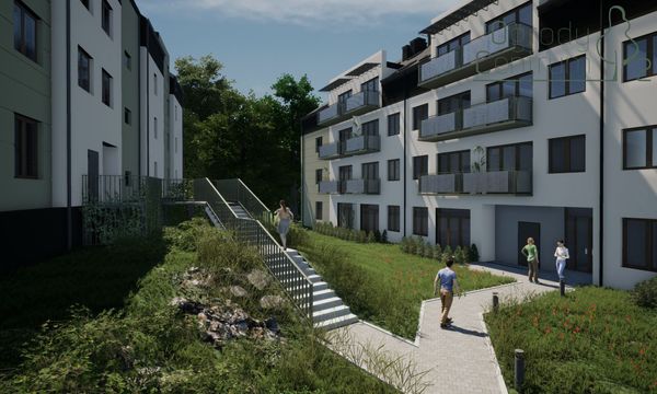 Rzut Ogrody Centrum 2 - Mieszkanie na sprzedaż, Bielsko-Biała, 499000  PLN