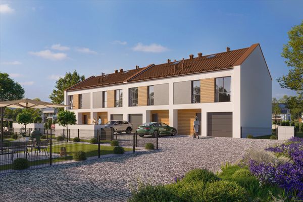 Rzut Południowy Zakątek - Dom na sprzedaż, Mysłowice, Kosztowy, 740000  PLN
