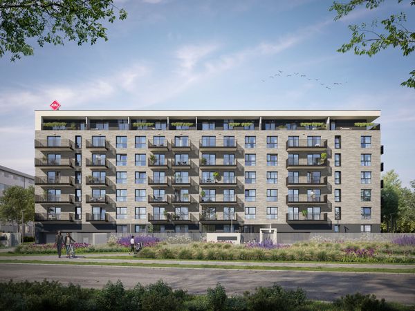 Rzut Modern Helenów - Mieszkanie na sprzedaż, Łódź, Bałuty, 896832  PLN