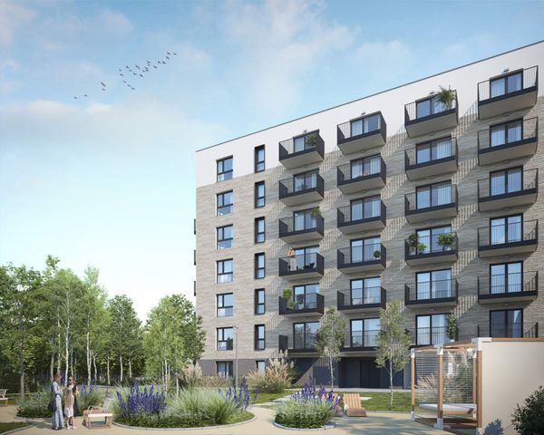 Rzut Modern Helenów - Mieszkanie na sprzedaż, Łódź, Bałuty, 856287  PLN