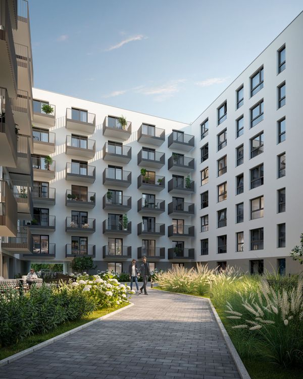 Rzut Modern Helenów - Mieszkanie na sprzedaż, Łódź, Bałuty, 358272  PLN