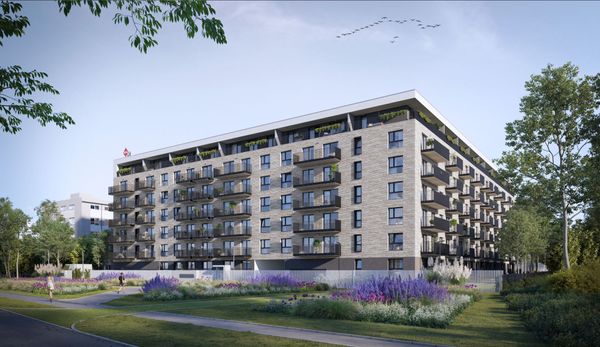 Rzut Modern Helenów - Mieszkanie na sprzedaż, Łódź, Bałuty, 945541  PLN
