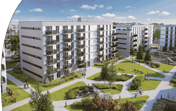 Rzut Osiedle Górka Narodowa - Mieszkanie na sprzedaż, Kraków, Prądnik Biały, 670548  PLN