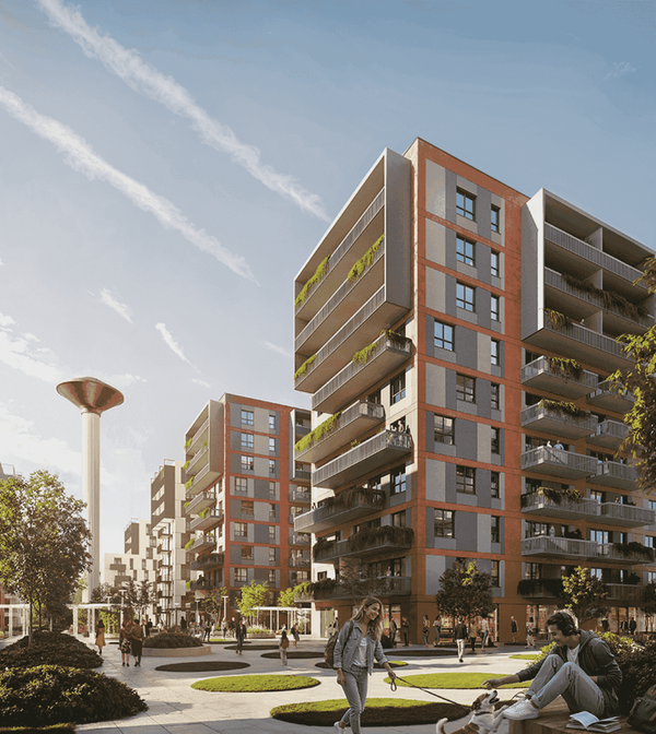 Rzut Wieża Jeżyce IV etap - Mieszkanie na sprzedaż, Poznań, Jeżyce, 493506  PLN
