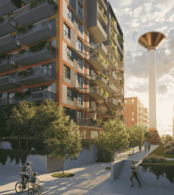 Rzut Wieża Jeżyce IV etap - Mieszkanie na sprzedaż, Poznań, Jeżyce, 461377  PLN