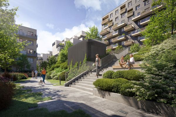 Rzut Modern Mokotów IV - Mieszkanie na sprzedaż, Warszawa, Mokotów, 876621  PLN