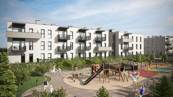 Rzut Miasteczko Brzeziny II - Mieszkanie na sprzedaż, Warszawa, Białołęka