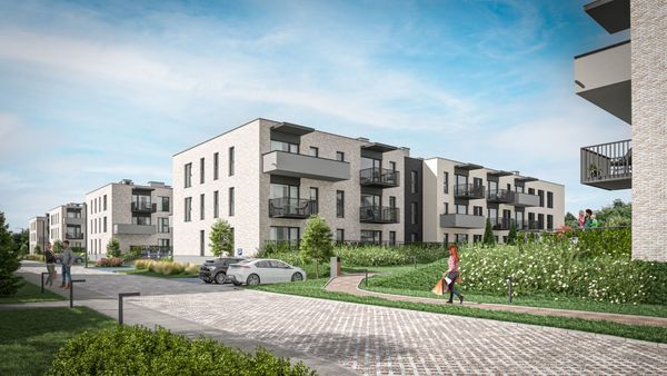 Rzut Miasteczko Brzeziny II - Mieszkanie na sprzedaż, Warszawa, Białołęka